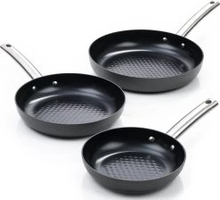 ISENVI Murray Combideal - Keramische Koekenpannen - RVS Grepen