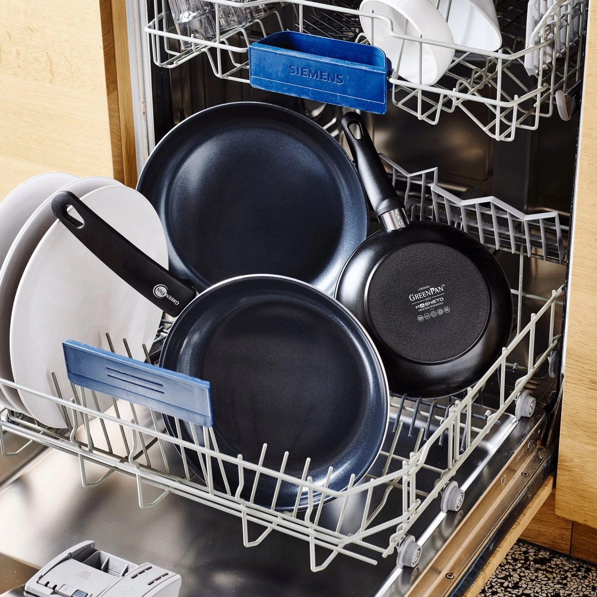 GreenPan Cambridge Vispan 32cm - Zwart - Inductie - PFAS-vrij - Afbeelding 9