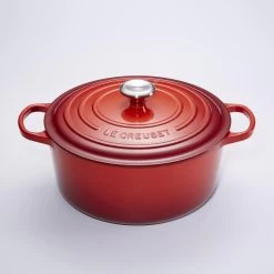 Le Creuset Braadpan Signature Kersenrood - ø 28 Cm / 6.7 Liter