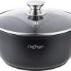 Cheffinger Kookpan/Diepe Pan Met Deksel - 20cm - 2,5L