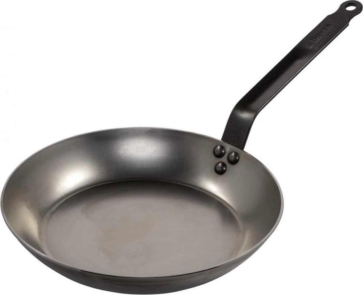 De Buyer Carbone Plus Koekenpan - Ø Bovenaan 28 Cm - Plaatstaal